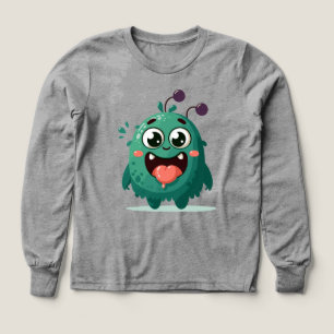 Süße Monster-Cartoon-Illustration