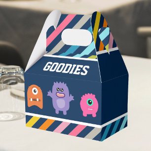 Süße Monster-Geburtstagsfeier Geschenkschachtel