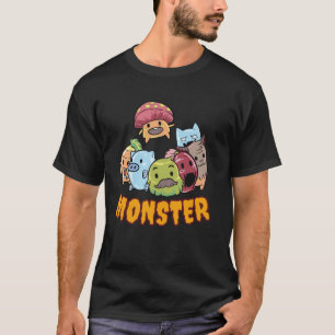 Süße Monster Lustige Cartoon Kreaturen T-Shirt
