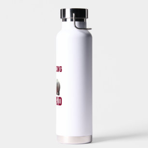 Süße MOO DENG-MANNSCHAFT Baby-Nilpferd-Team Cheer Trinkflasche
