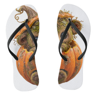 Süße Moos-Kürbis-Kreatur-Sandalen Badesandalen