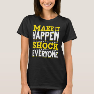 Süße Motivierende Positive Motivierende Workout-Ma T-Shirt