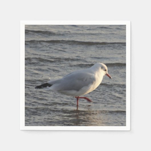 Süße Möwe Serviette (Vorderseite)