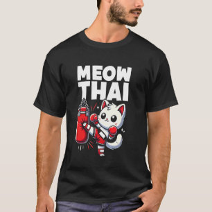 Süße Muay-Thai-Boxkatze Kampfsport Muay Thai F T-Shirt
