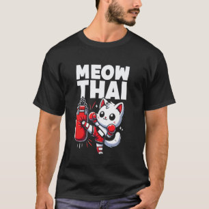 Süße Muay-Thai-Boxkatze Kampfsport Muay Thai F T-Shirt
