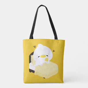 Süße müde Ente Tasche