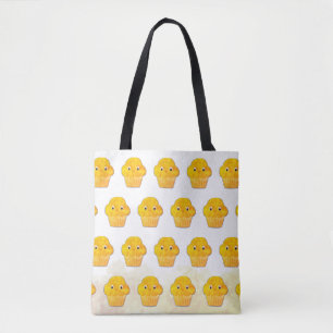 Süße Muffin-Zeichnung Tasche