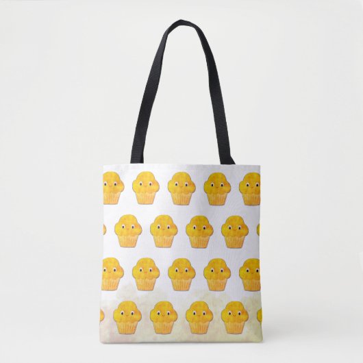 Süße Muffin-Zeichnung Tasche (Vorderseite)
