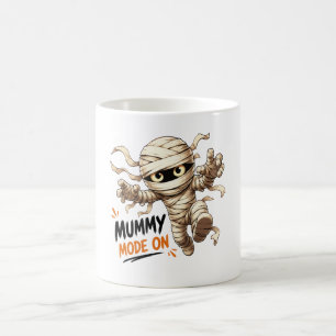 Süße Mumie Mode an Halloween Kaffeetasse