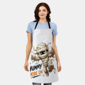 Süße Mumie Mode an Halloween Schürze (Getragen)