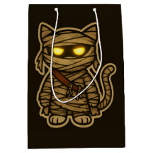 Süße Mumien-Gruselkatze