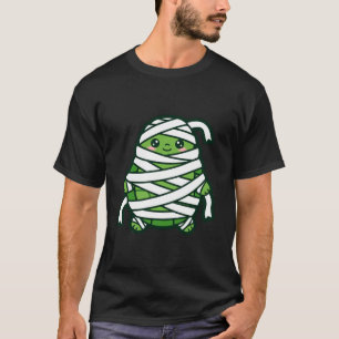 Süße Mumien-Schildkröte Halloween T-Shirt