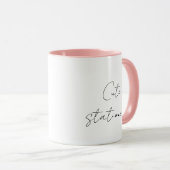 Süße Musigelfe-Tasse Tasse (VorderseiteRechts)