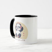 Süße Musik-Panda Tasse (Vorderseite Links)