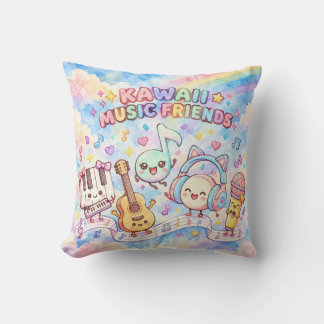 Süße Musikinstrumente Wurfkissen Kissen