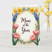 Süße Mutter Des Jahres Karte (Gelbe Blume)