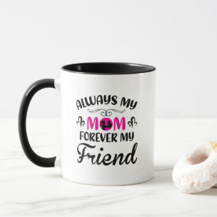 Süße Mutter Freund Wortkunst Tasse