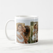 Süße Mutter-Overlay-Typografie 4 Foto Kaffeetasse (Links)