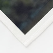 Süße Mutter Panda und Jungtier laufen in Flussdeck Fleecedecke (Ecke)