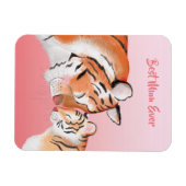 Süße Mutter-und Baby-Tiger-Magnet Magnet (Horizontal)