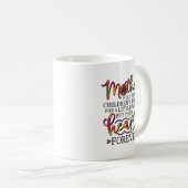 Süße Mutter Wortkunst Kaffeetasse (VorderseiteRechts)