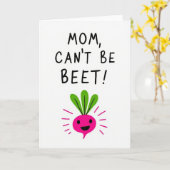 Süße Mutter Wurzelgemüse Karte (Gelbe Blume)