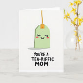 Süße Muttertags-Karte mit Kräutern Karte (Gelbe Blume)