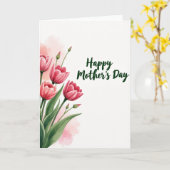 Süße Muttertagskarte Karte (Gelbe Blume)