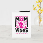 Süße Mutti-Vibes Wortkunst Karte (Gelbe Blume)