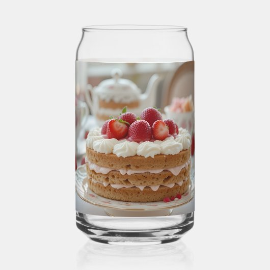 Süße Nachmittags-Tea-Time Dosenglas (Rückseite)