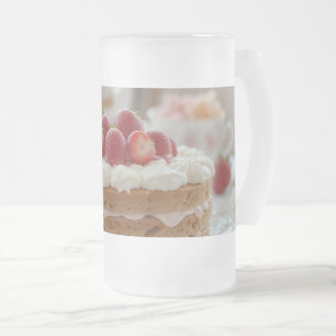 Süße Nachmittags-Tea-Time Mattglas Bierglas