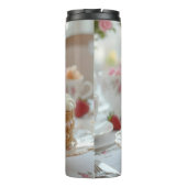 Süße Nachmittags-Tea-Time Thermosbecher (Rückseite)