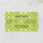 Süße Nachtische Visitenkarte (Rückseite)