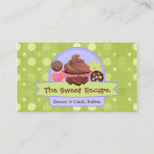Süße Nachtische Visitenkarte (Vorderseite)