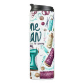 Süße Näh-Tumbler Thermosbecher (Nach rechts gedreht)