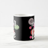 süße Näher-Muster Kaffeetasse (Mittel)