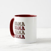 Süße Nana-Wortkunst Tasse (Vorderseite Links)