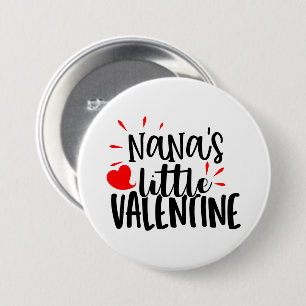 Süße Nana's kleiner Valentinstag Button