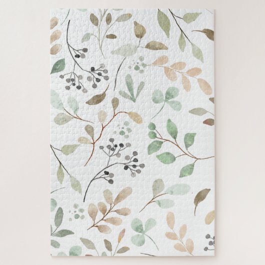 Süße Natur Blätter Puzzles (Vertikal)