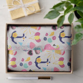 Süße nautische Geburtstagsfeier Seidenpapier (Geschenk)
