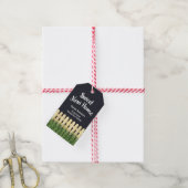 Süße neue Zuhause mit Zaun und Garten Geschenkanhänger (Mit Garn)