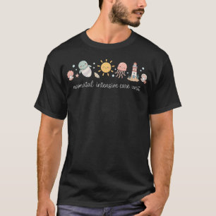 Süße Nicu Krankenschwester Meer Ozean Tier Sommer T-Shirt