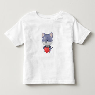 Süße niedliche Maus – Charmantes Herzliebhaber-Des Kleinkind T-shirt