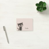 Süße niedliche Panther-Tiere Post-it Klebezettel (Büro)