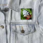 Süße niedliche Vampire-Eiscreme Button (Beispiel)