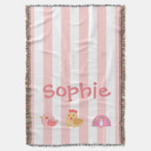 Süße Niedliche Vögel Decke (Vorderseite Vertikal)