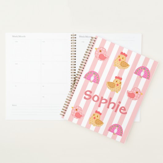 Süße Niedliche Vögel Planer (Anzeige)