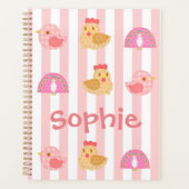 Süße Niedliche Vögel Planer (Vorderseite)