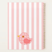 Süße Niedliche Vögel Planer (Rückseite)