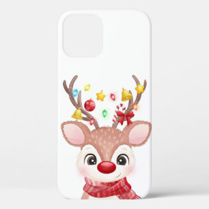 Süße niedliche Weihnachtsrenneer Case-Mate iPhone Hülle
